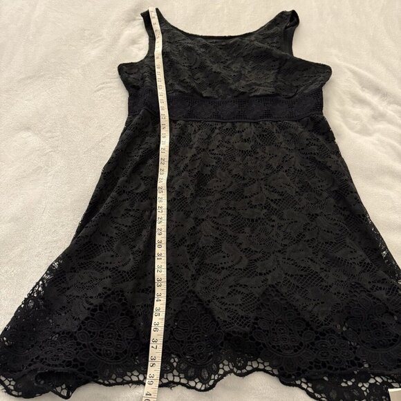 AMERICAN RAG Plus Size Black Lace Fit & Flare Dress, NWT Size 3X - Picture 5 of 13
